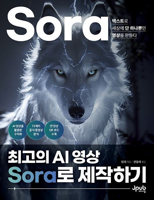 UnKnown 제이펍 최고의 AI 영상 Sora로 제작하기 9791193926987