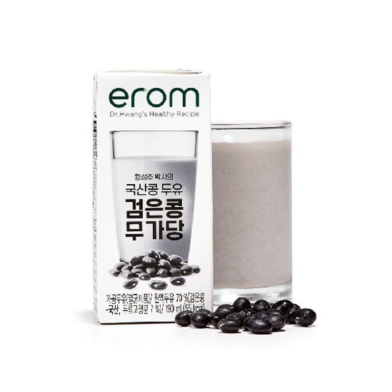 황성주 검은콩무가당두유 190ml 80팩[35738044]