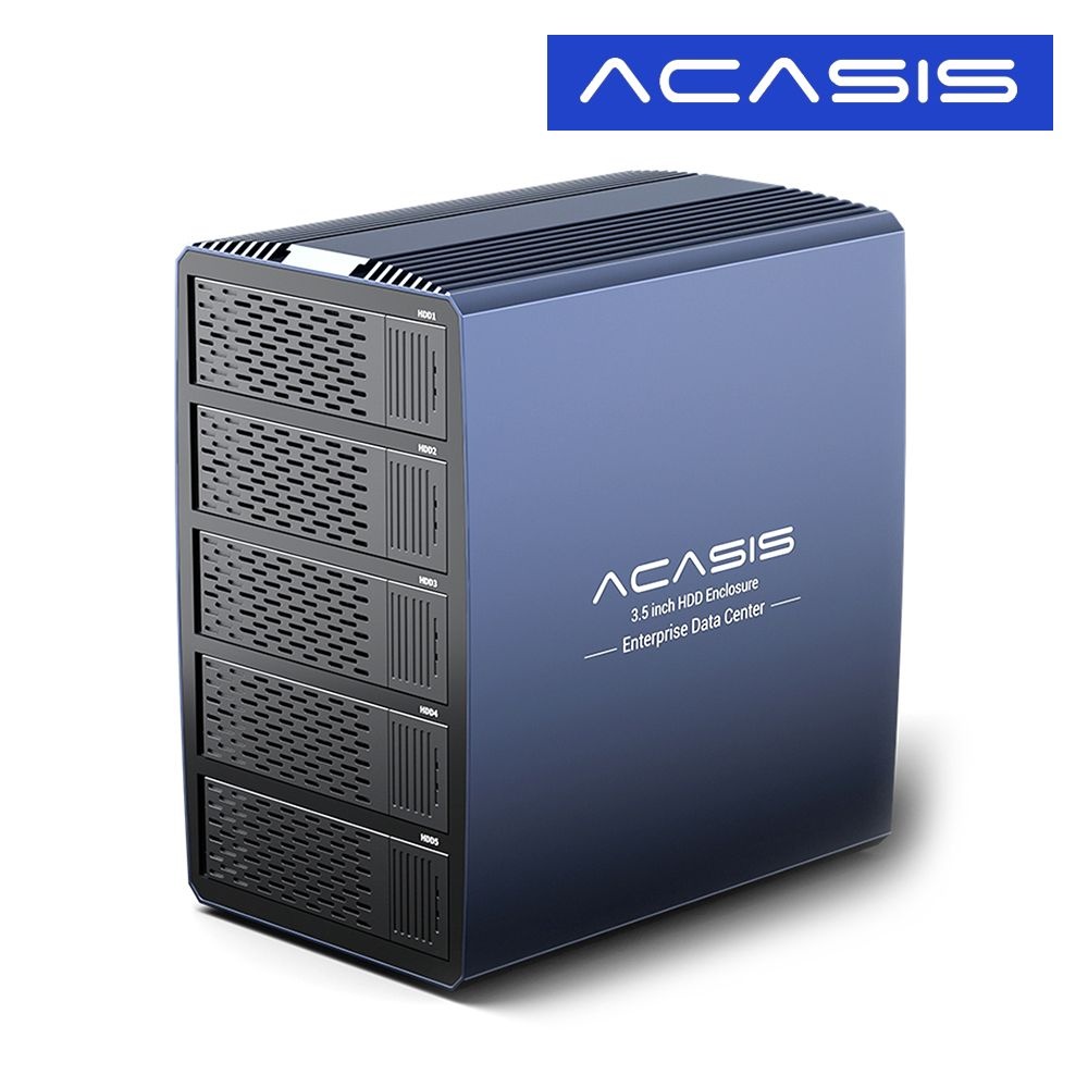[오늘출발] ACASIS 아카시스 EC-7355 RAID 5베이 외장스토리지 DAS 외장하드 케이스 하드디스크 [하드미포함]