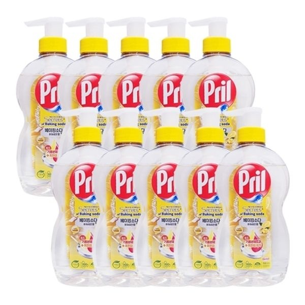 헨켈 프릴 주방세제 베이킹소다 퓨어레몬 700ml x10