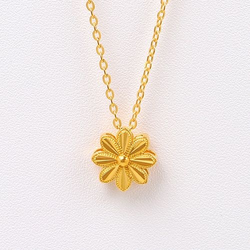골드모아 여자 순금 목걸이 3.75g [선샤인 플라워]