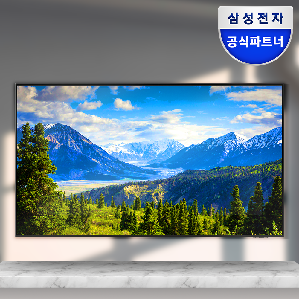 삼성전자 164cm(65인치) LED 4K UHD TV LH65BEHHLGFXKR 벽걸이