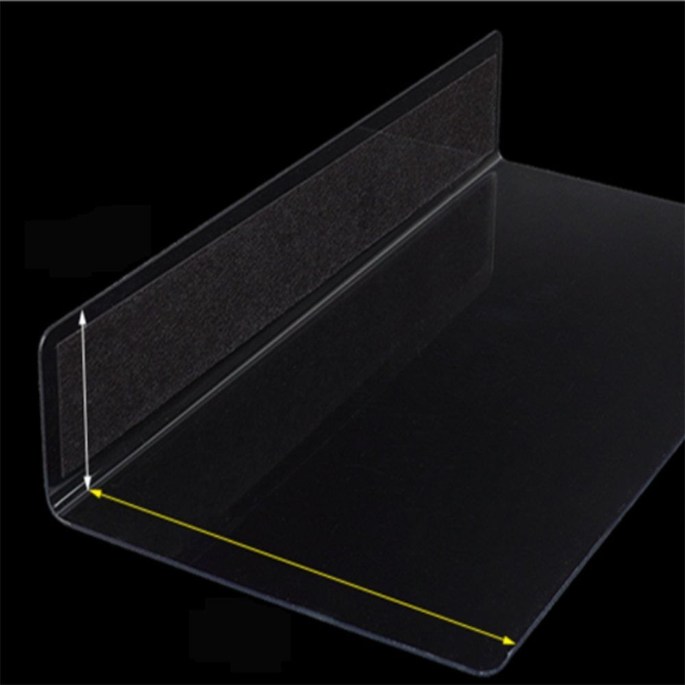 루앤루 L형 칸막이 25X12CM 1P 자석형 냉장고정리칸막이 아크릴가림막 씽크대하부장정리