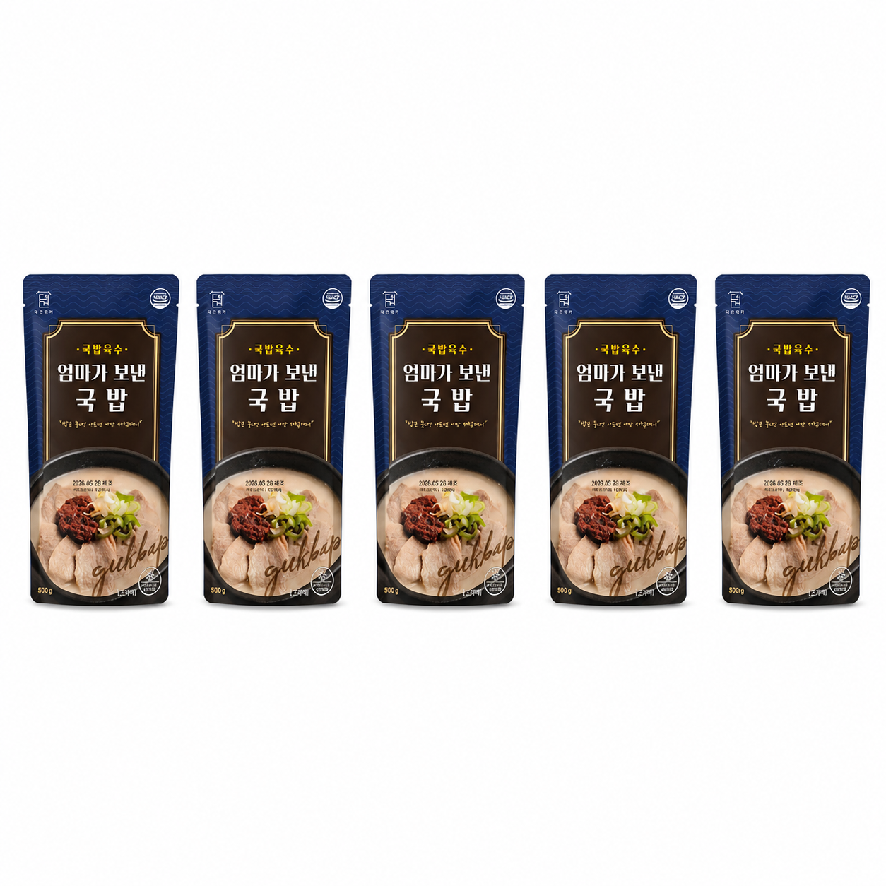 대건명가 부산 돼지국밥 밀키트 630g 5팩