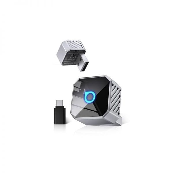 [해외] OTTOCAST 오토캐스트 Mini 3.0 Pot 2025 무선 CarPlay 안드로이드 Auto 2 in 1 어댑터 플러그 앤 플레이 5GHz WiFi 아이폰호환 자