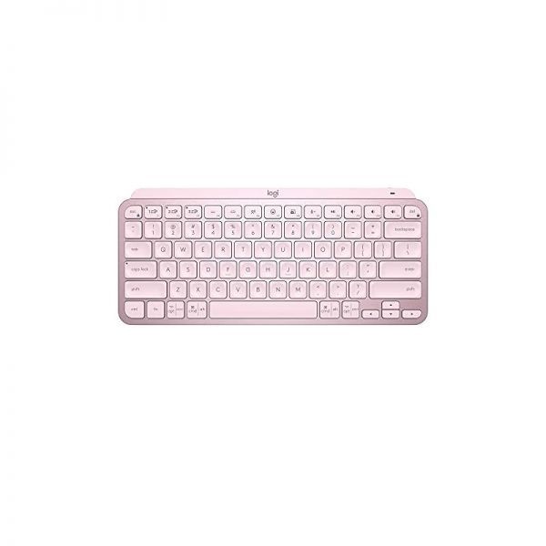 [해외] 로지텍 MX Keys Mini 미니멀리스트 무선 백라이트 키보드 로즈 315290