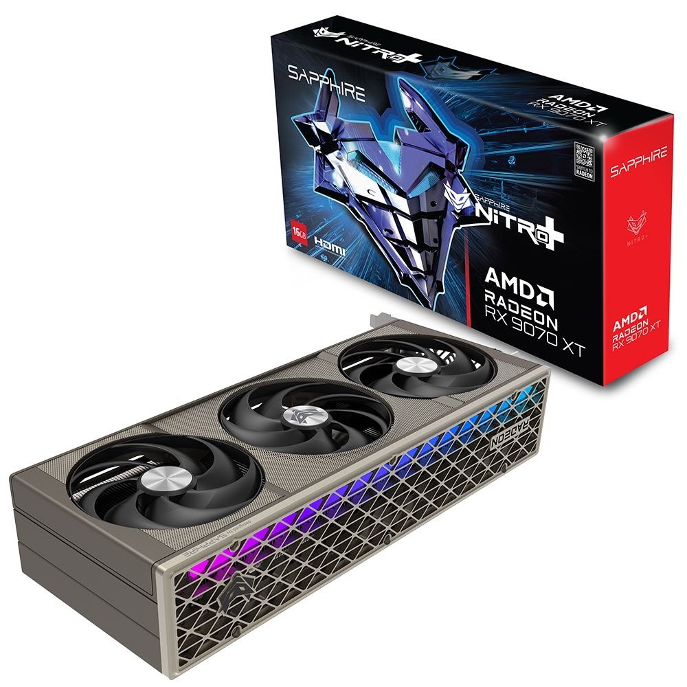 이엠텍 귀무자 번들게임증정+포토리뷰 1만N포인트증정/SAPPHIRE 라데온 RX 9070 XT NITRO+ OC D6 16GB 공식 인증점