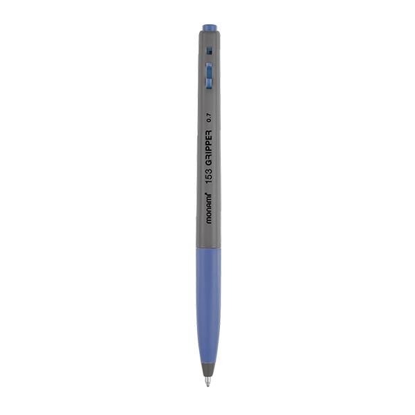 오피스디포 153 gripper 볼펜 청 0.7 12자루 모나미