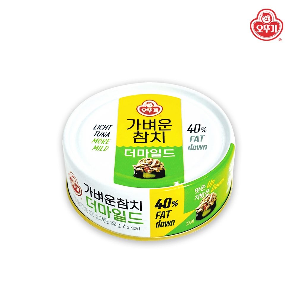 오뚜기 가벼운참치 더마일드 200gX12개