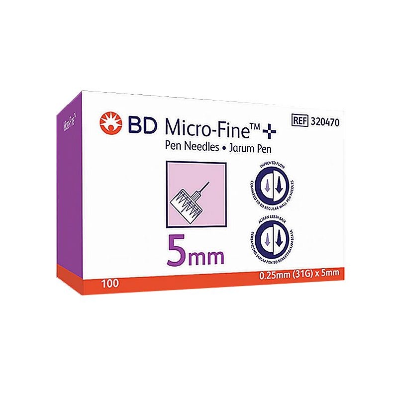 BD 엠벡타 인슐린 펜니들 5mm 31G 100개입 (320470)