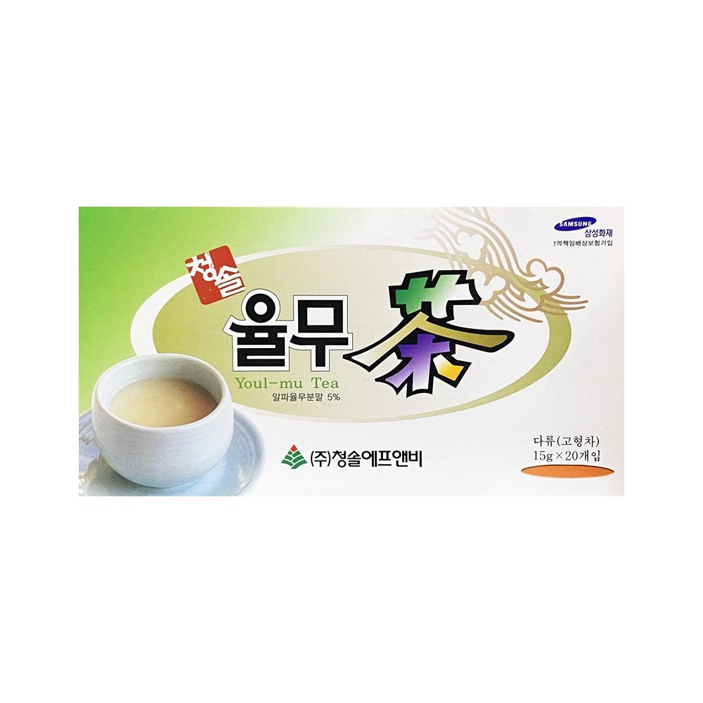 [온누리상품] 청솔식품 청솔 율무차 20T
