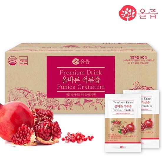 [올즙] 올바른 석류즙 100포 2박스