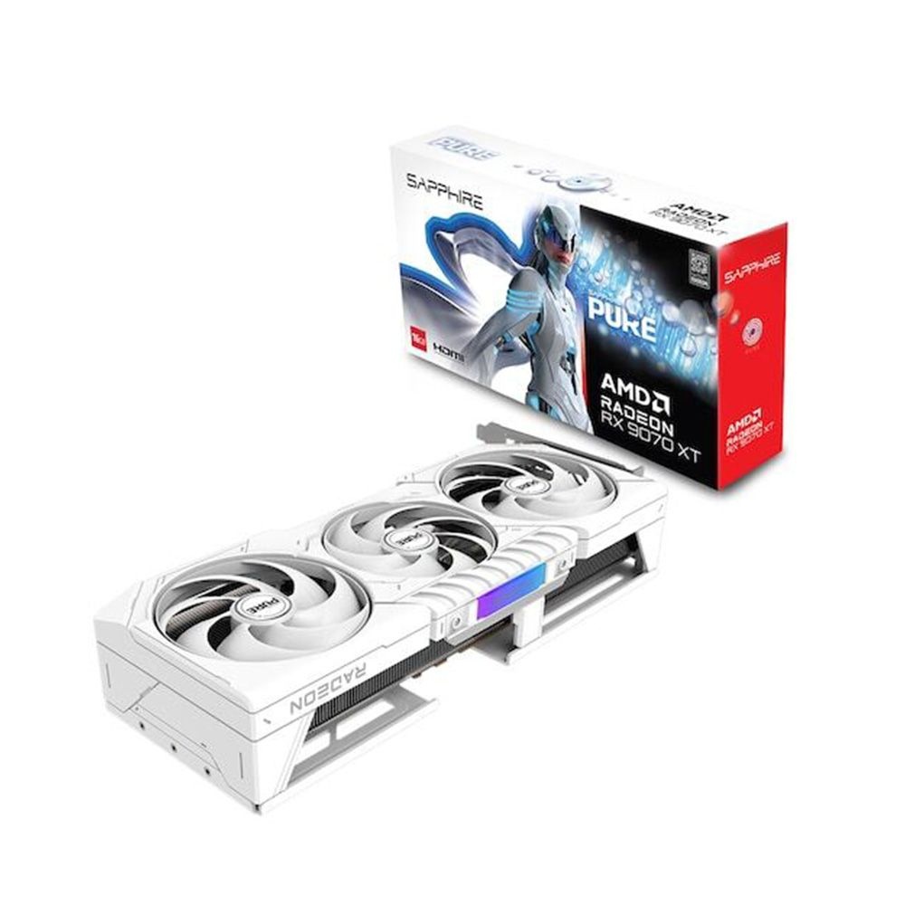 이엠텍 귀무자 번들게임증정+포토리뷰 1만N포인트증정/SAPPHIRE 라데온 RX 9070 XT PURE OC D6 16GB 공식 인증점