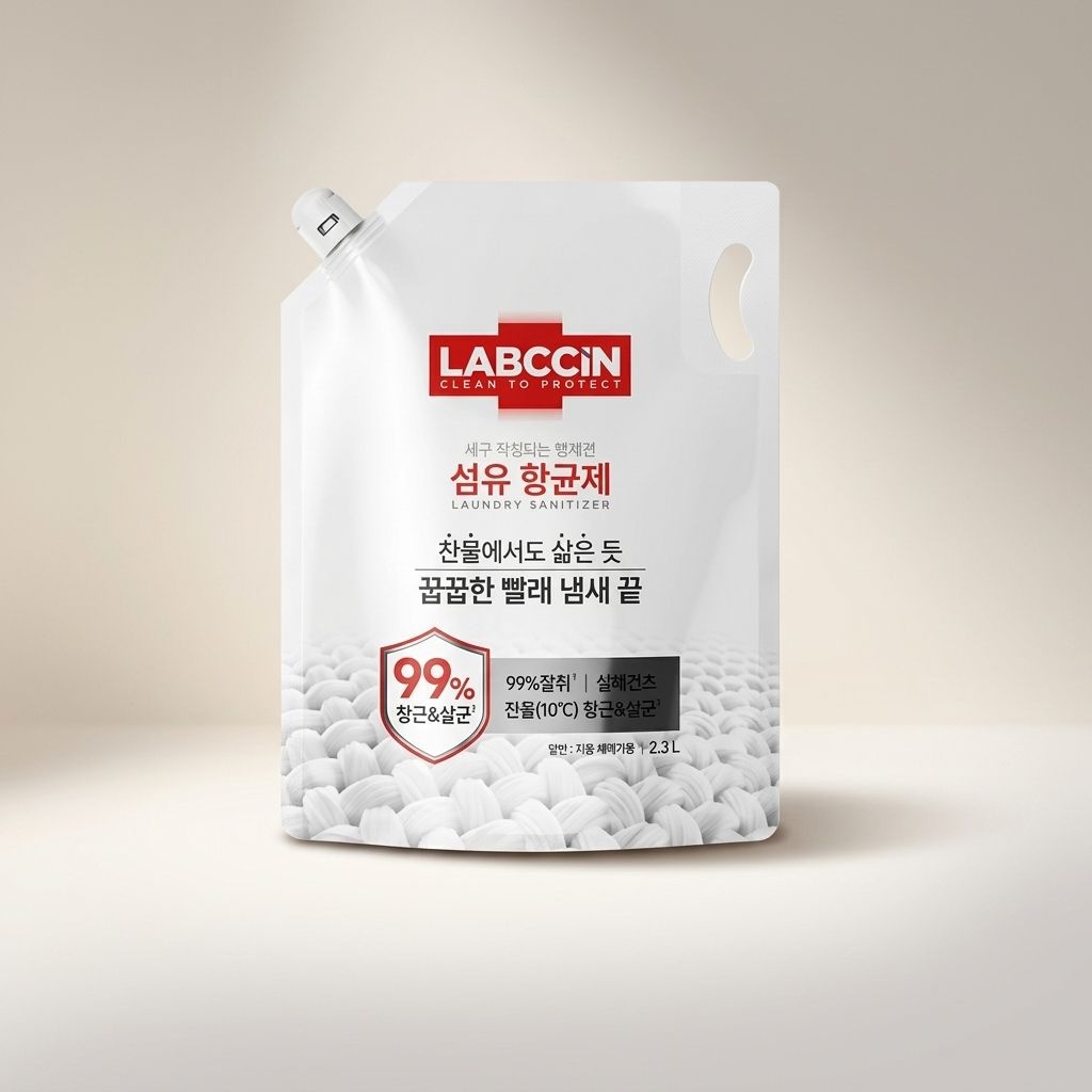 랩신 애경 랩신 섬유항균제 2.3L 파우치 오리지널 1개