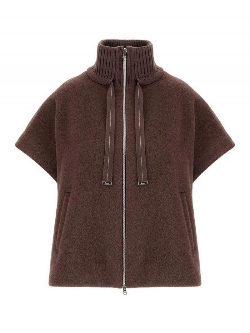 에르노 26FW Herno Cape Alpacas GI00058DR334998810