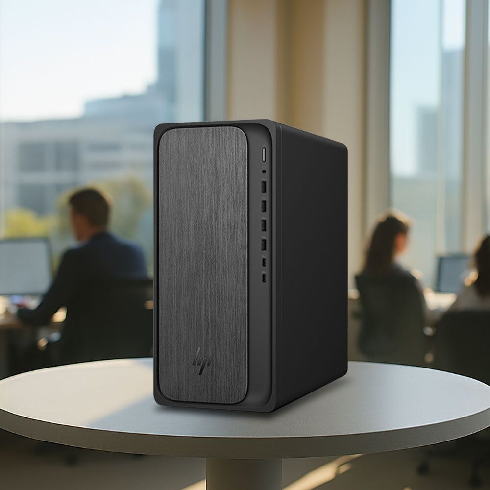 [오늘출발] HP 옴니데스크 인텔 U5-225 D5 32GB 512GB FreeDOS 듀얼모니터 미니타워 M03-0029KR 사무 업무 기업 데스크탑 PC ND