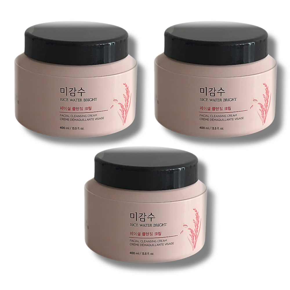 더페이스샵 미감수 브라이트 클렌징크림 400ml 3개