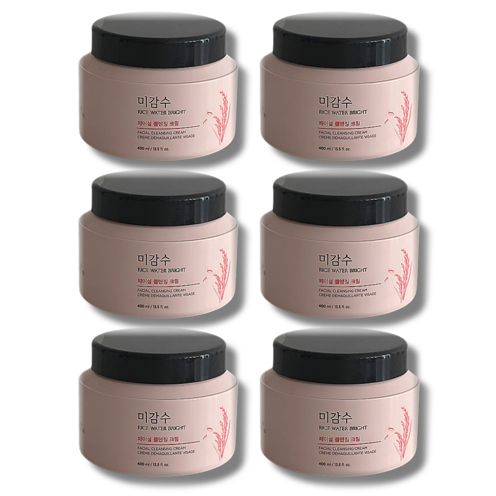 더페이스샵 미감수 브라이트 클렌징크림 400ml 6개