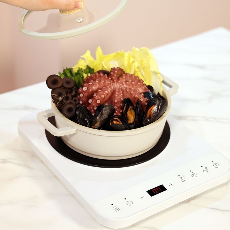 키친아트 인덕션/1구/전기레인지 KI-P2222W/N