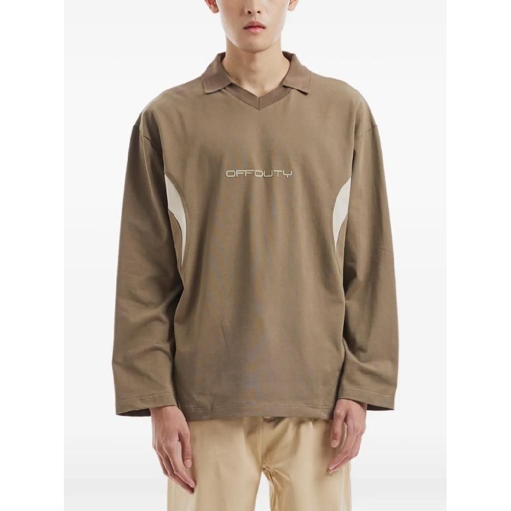 오프듀티 오프듀티 오반 콘트라스트 패널 긴소매 티셔츠 ODF25T21155 TP449541553