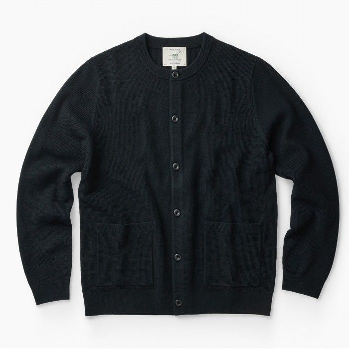 울 블렌드 라운드 가디건 AHWAW26501NYX