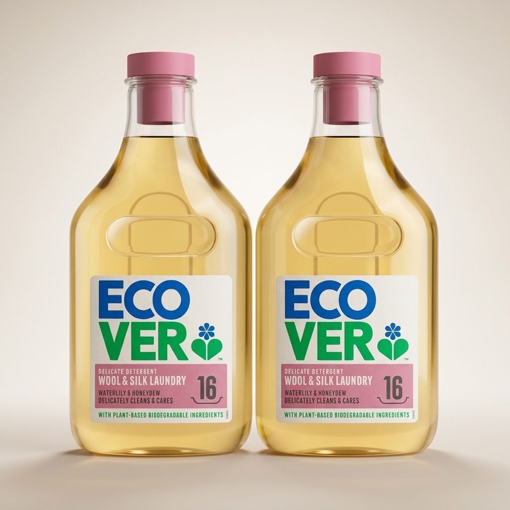 에코버 울세탁세제 허니듀 수련꽃 750ml 2개세트
