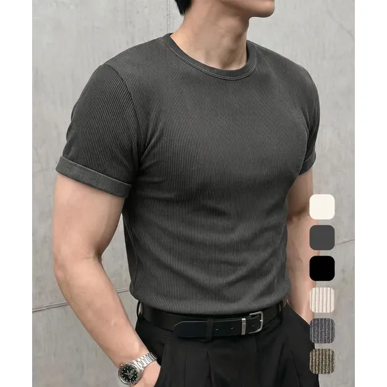 디미트리블랙 10주년기획 에센셜 머슬핏 반팔 티셔츠 6 COLOR 560492