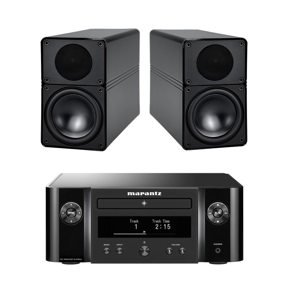마란츠 M-CR612 + 엘락 BS305 네트워크 오디오 앰프 스피커