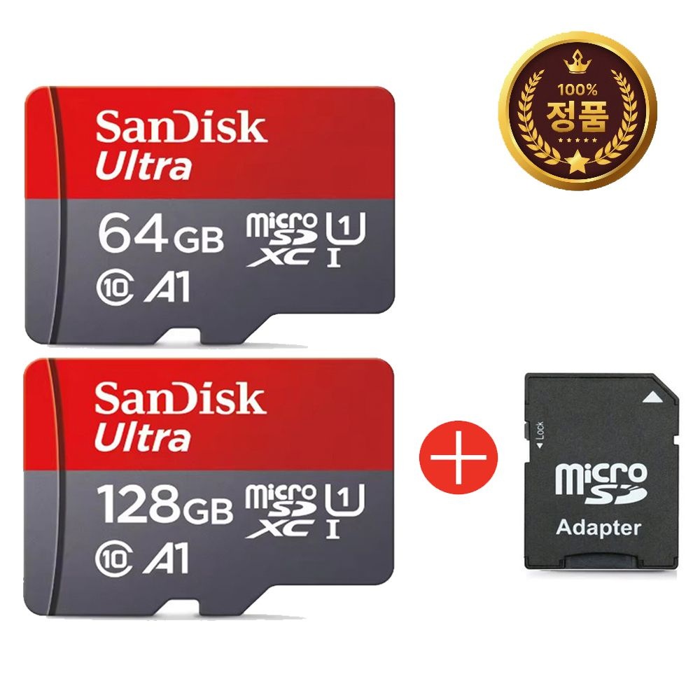 파인디지털 파인뷰 X7000 파워 와이파이 블랙박스전용 SD카드 64 128GB 샌디스크 A1