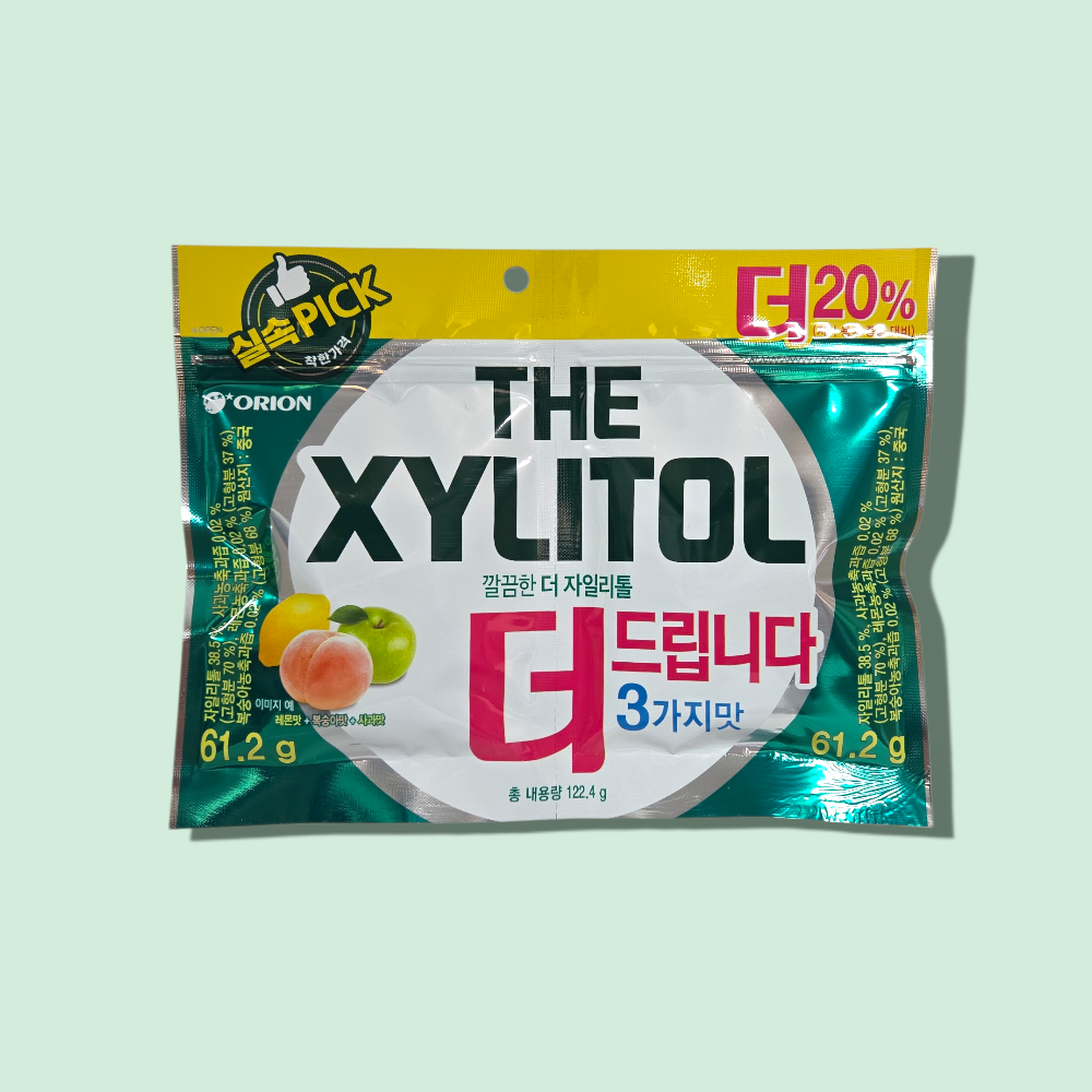 오리온 더자일리톨리필 122g