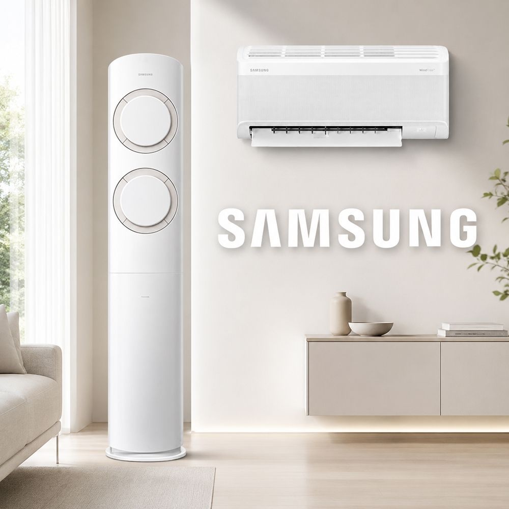 [온누리상품] 삼성전자 삼성 멀티형 2in1 에어컨 AF60F19D11BRS 인버터 스탠드 벽걸이 대구 경북, 설치비포함 19평+6평