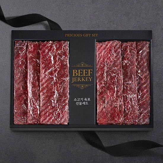 [롯데백화점] 맛있는날 스페셜 채끝등심 육포 선물세트 5호 480g(80g*6팩)