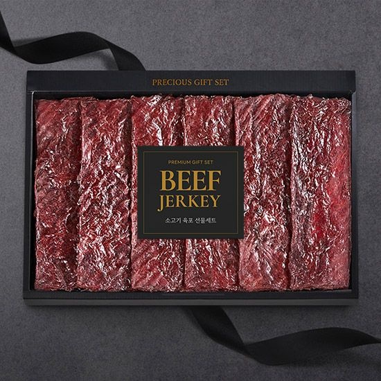 [롯데백화점] 맛있는날 스페셜 채끝등심 육포 선물세트 3호 800g(80g*10팩)