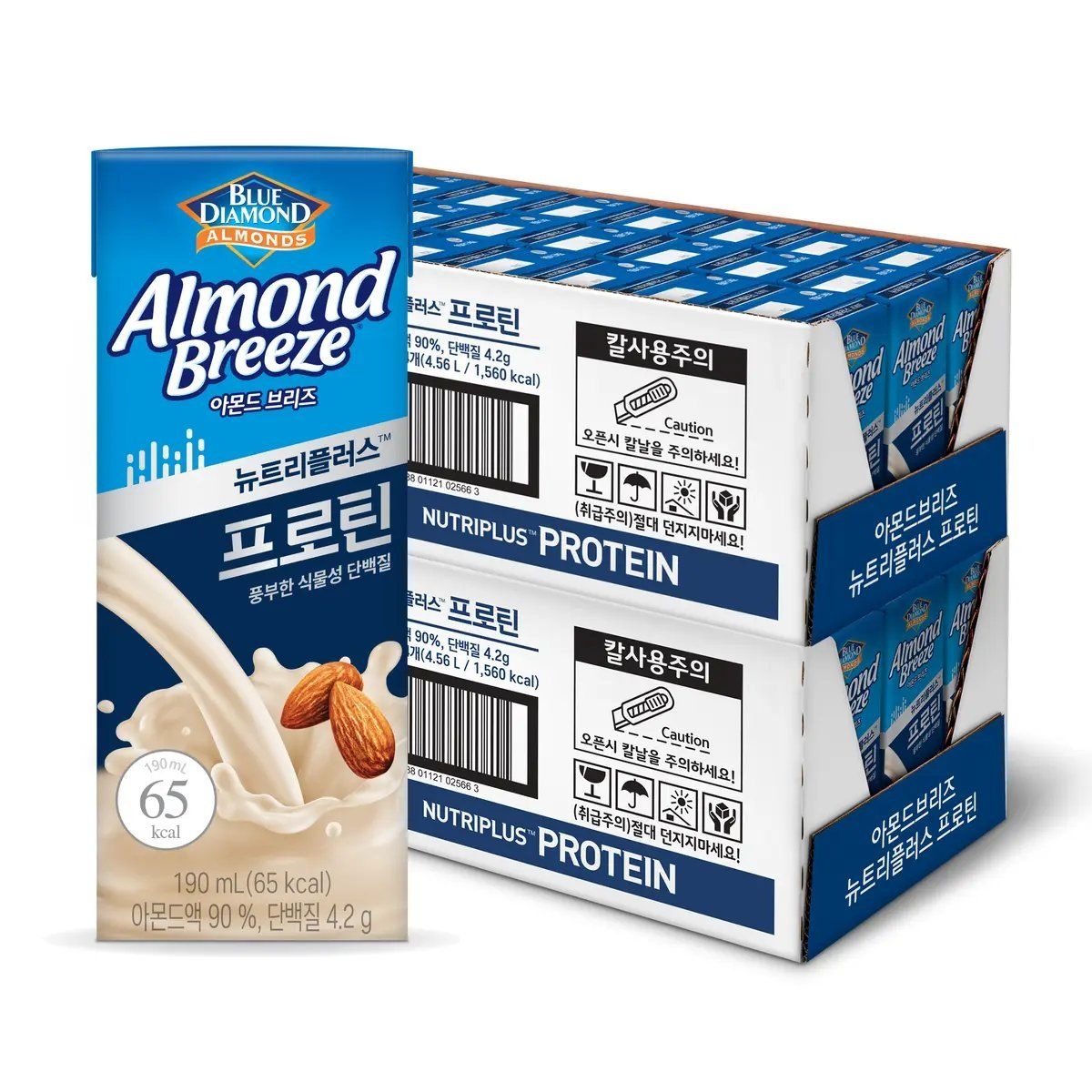 온누리 아몬드 브리즈 프로틴 190ml x 24 x 2set 단백질음료 식이섬유 아몬드우유
