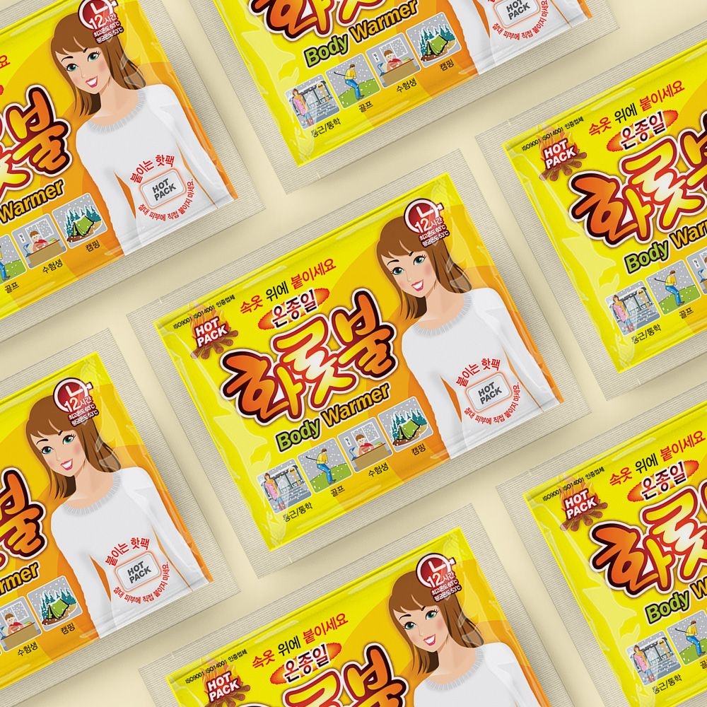 온종일화롯불 온종일화롯불 국내생산 붙이는 핫팩 40g, 40매