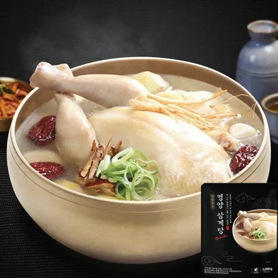 백화점 상품 집밥장인 영양삼계탕 블랙 1kg X 1팩 483905