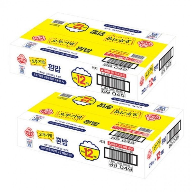즉석밥 맛있는 24입 밥 (210g24개입) 오뚜기