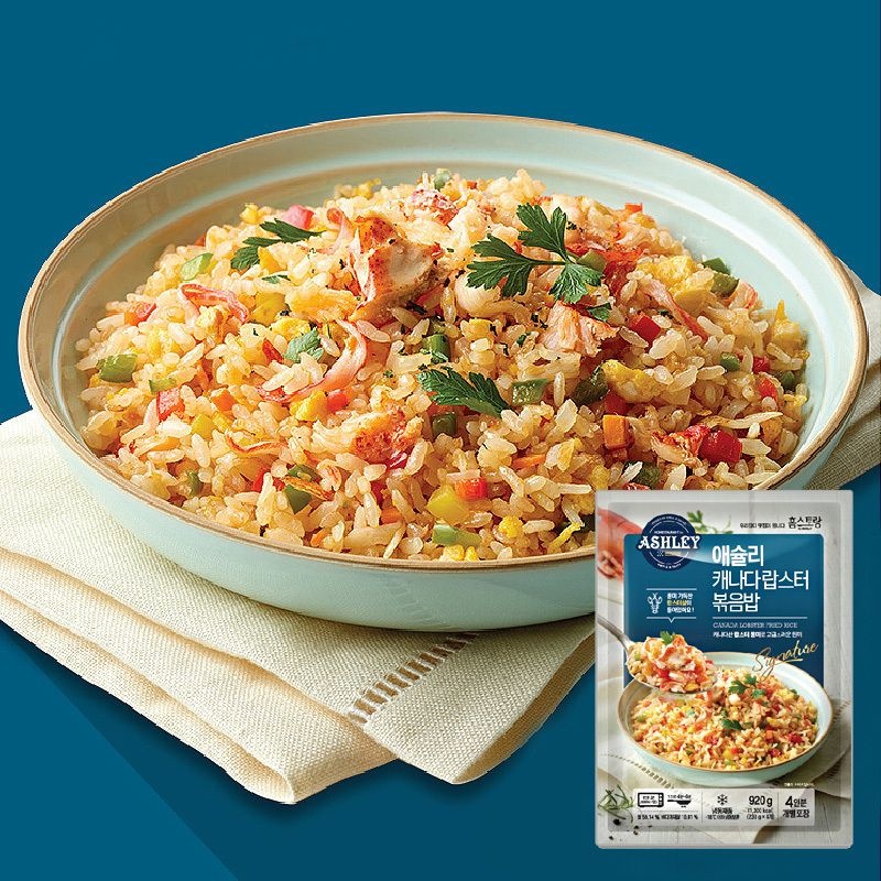 [온세일][애슐리] 캐나다 랍스터 볶음밥 920g [230g x 4ea] x 3팩