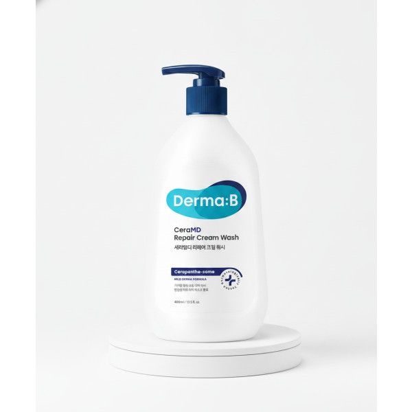 DERMAB 세라엠디 리페어 크림 워시 400MLX 2개