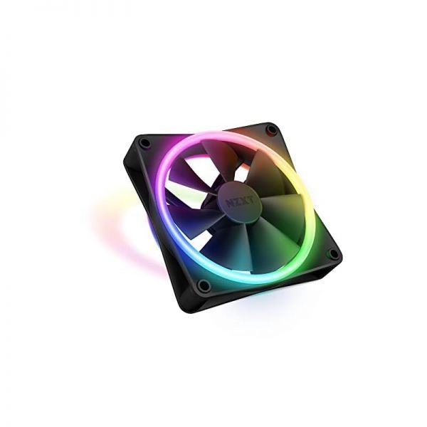 [해외] F120RGB 듀오 120mm 양면 RGB 팬 단품 블랙 272201