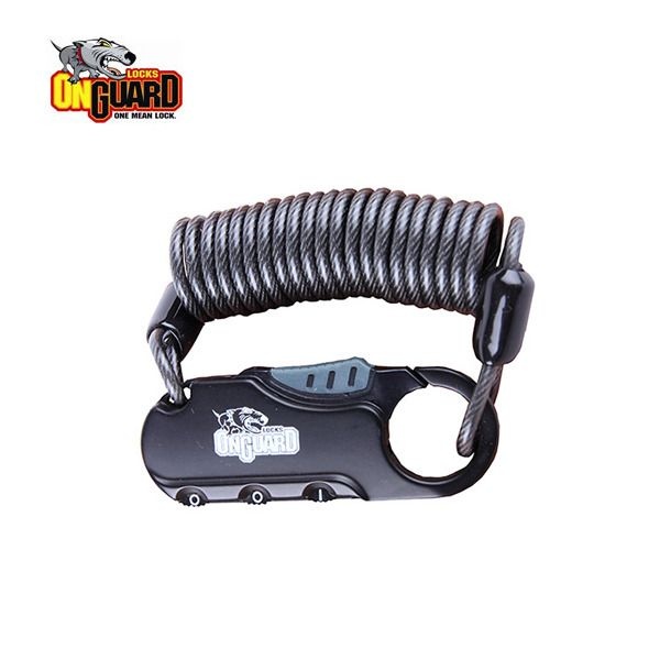 온가드 미니코일 케이블락 자물쇠 8066 (125mmX2.5mm)