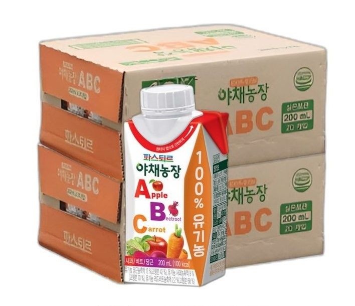 파스퇴르 야채농장 ABC주스 200ml40입