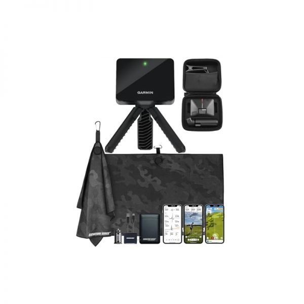 [해외] Garmin 가민 Approach R10 휴대용 골프 런치 모니터 집에서 게임을 즐기거나 드라이빙 레인지에서 연습하세요 시그니