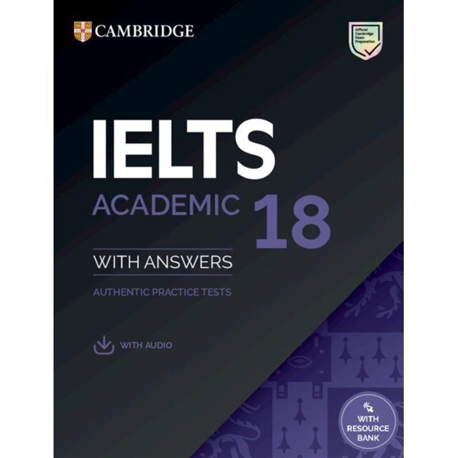 CambridgeUniversityPress Cambridge IELTS 18 Academic Students Book with Answers - with Audio with Resource Bank Authentic ...CambridgeUniversityPress(1974518)