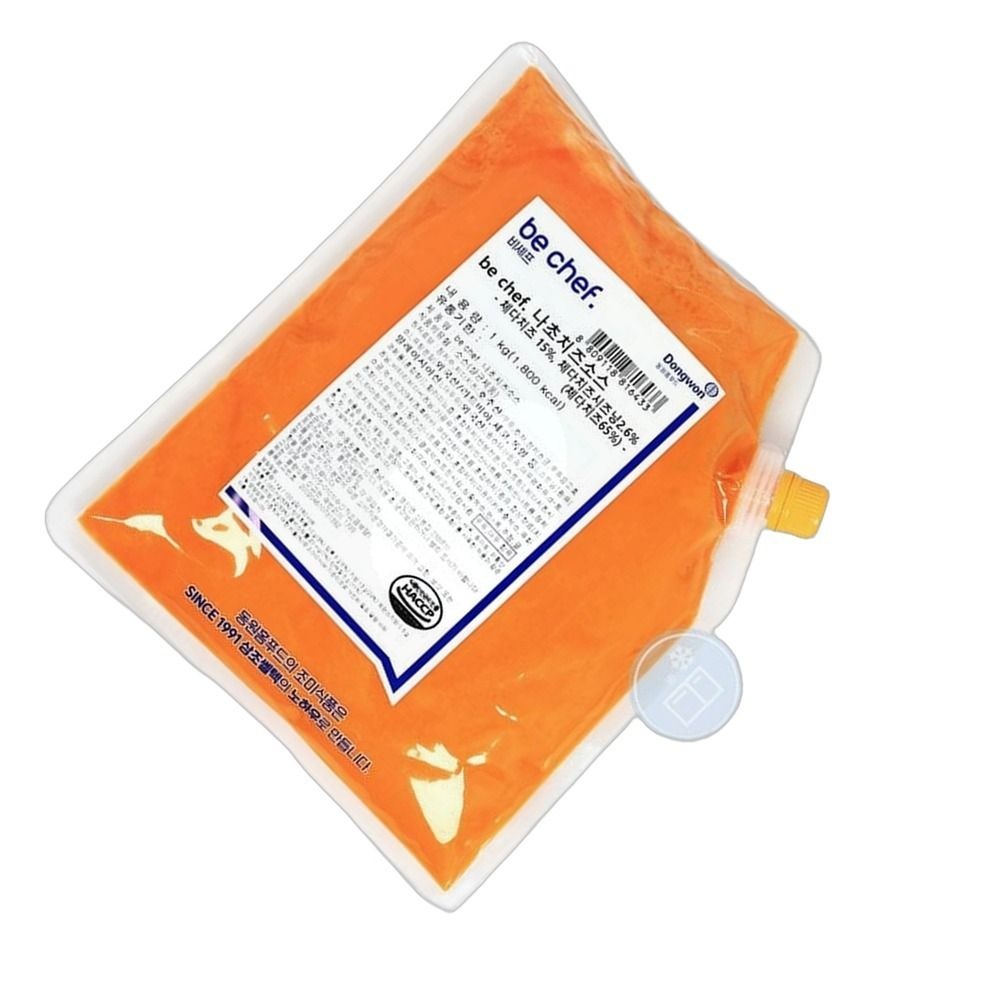 동원홈푸드 비셰프 주방양념 나초 치즈 소스 1kg 1개 한끼식사 간편한 업소용 양식 만능 풍미