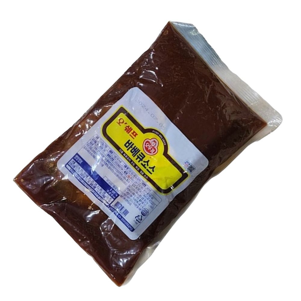 오뚜기 오뚜기 간편한 오쉐프 바비큐 소스 1kg 1개 양식 한끼식사 자취생 만능 한식 풍미