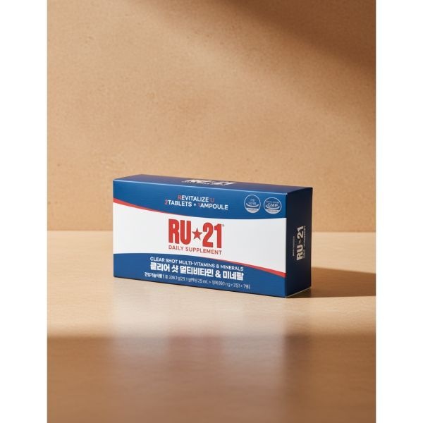 UnKnown RU21 클리어샷 멀티비타민 미네랄 (7일분) 4886171