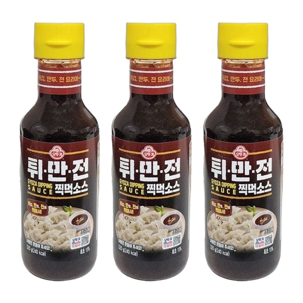 오뚜기 요리재료 튀만전 찍먹 소스 320g 3개 홈파티재료 술안주 다용도 한식 풍미