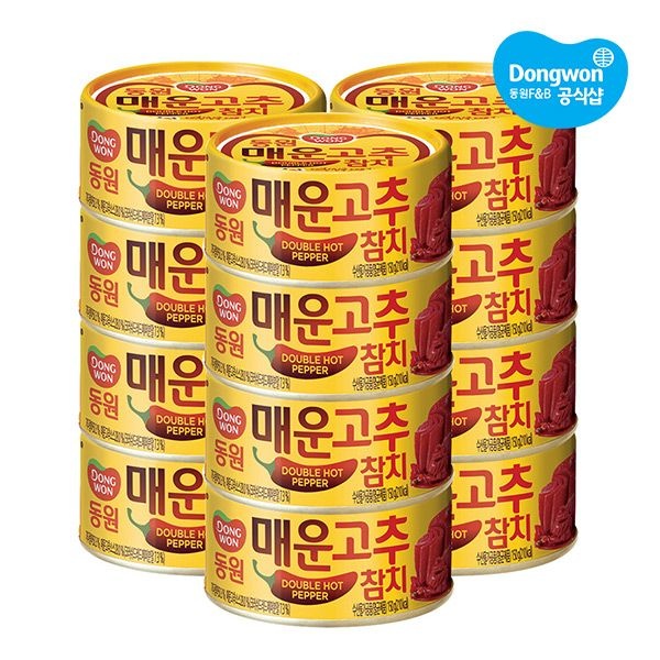 [동원] 매운고추참치 150g x 12개
