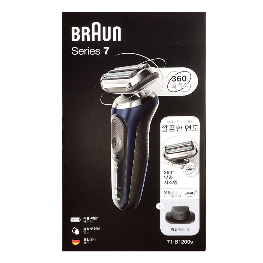 브라운 BRAUN 시리즈7 전기면도기 71-B1200S 71-B1200